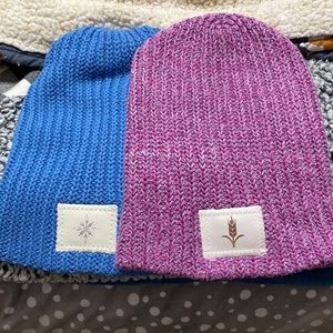 Frozen love your melon beanie set